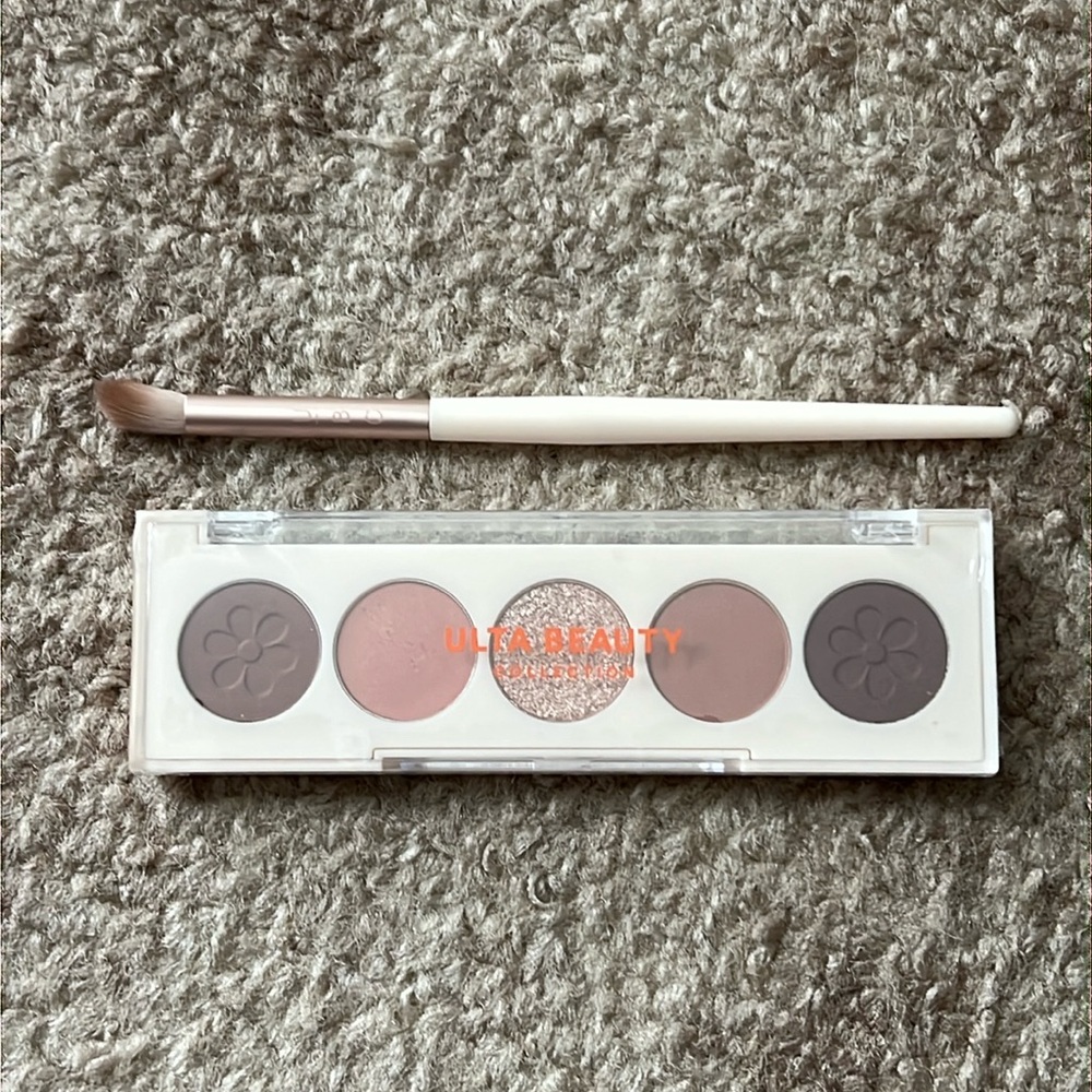 ❗️LAST 1❗️🤎5 For $25🤎 ULTA BEAUTY 5 Pan Eye Shadow Palette with Brush